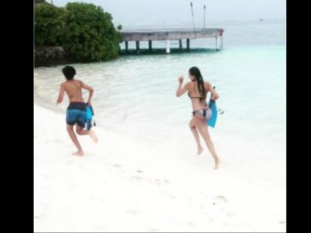 Pics: બોલિવૂડની સૌથી હોટ મમ્મી, બાળકો સાથે કંઈક આ રીતે કરે છે એન્જોય...