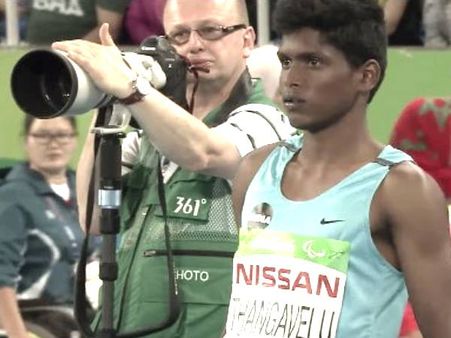 રિયો પૈરા ઓલમ્પિક 2016: ભારતને ગોલ્ડ મેડલ અપાવ્યો મરિયપ્પન થંગવેલુએ