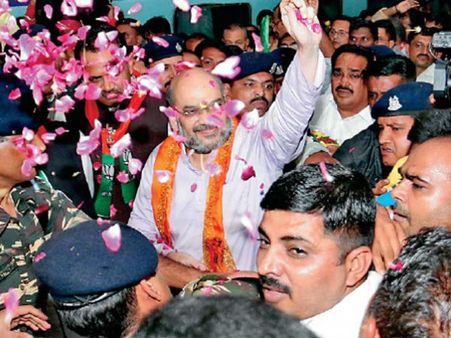 અમિત શાહઃ કોંગ્રેસ સત્તા માટે શેખચલ્લીના સપનાં ન જુએ