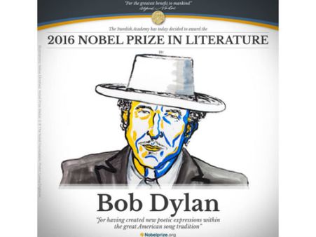 વર્ષ 2016 નો સાહિત્યનો નોબલ પુરસ્કાર બૉબ ડિલનના ફાળે