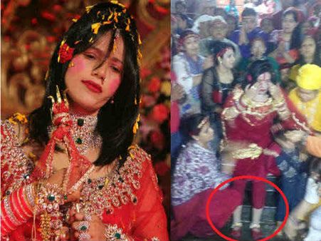 રાધેમાં ફરી પડ્યા વિવાદોમાં, હરિદ્રારમાં કર્યો અશ્લીલ ડાન્સ