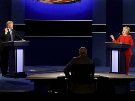 અમેરિકી ચૂંટણીમાં બધી સીમાઓ પાર, ટ્રમ્પ-હિલેરી ચર્ચાની 10 વાતો