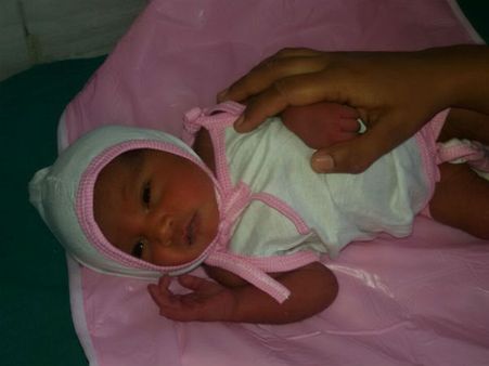 ધોળકા પાસેથી મળી આવી નવજાત બાળકી