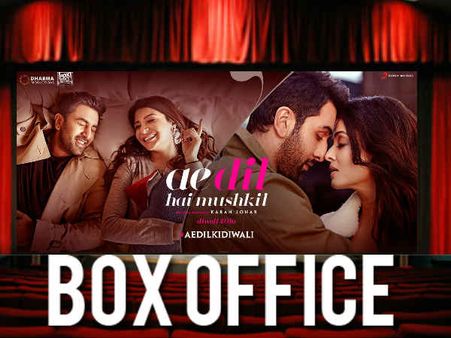 બોક્સ ઓફિસ: 100 કરોડ ક્લબમાં એંટ્રી માટે તૈયાર એ દિલ હે મુશ્કીલ