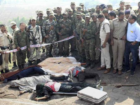 ભોપાલ એનકાઉન્ટનો વીડિયો થયો વાયરલ