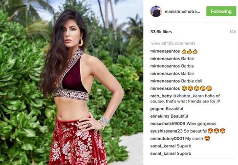 બોલ્ડ એન્ડ બ્યૂટીફૂલ બીચ બ્રાઇડ