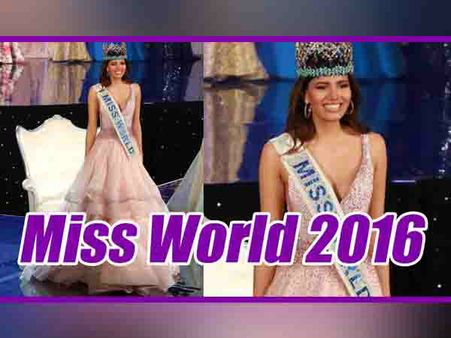 મિસ વર્લ્ડ 2016 બની પુઅર્તો રિકો સ્ટેફની ડેલ
