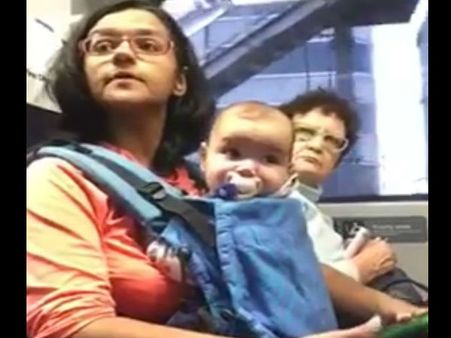 Viral Video: UKમાં ખોળામાં બાળક હતું, પણ સીટ પર ન બેસવા દીધી