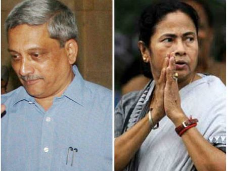 મમતાના આરોપોથી સેનાનું મનોબળ ઘટવાનો ખતરો: મનોહર પારિકર