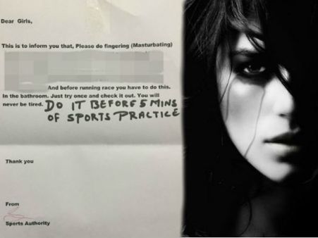 બાથરૂમમાં લાગ્યું હતું ડિર્ટી પોસ્ટર, મહિલા એથલીટનું થયું અપમાન