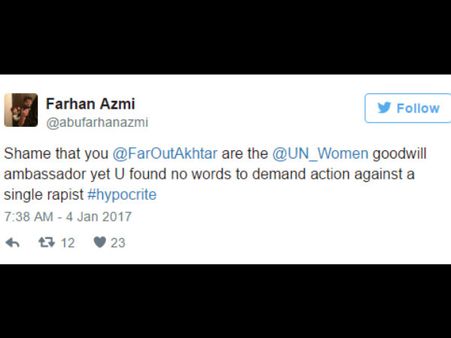 ફરહાન અખ્તરને પણ ન છોડ્યા ફરહાન અખ્તરને પણ ન છોડ્યા