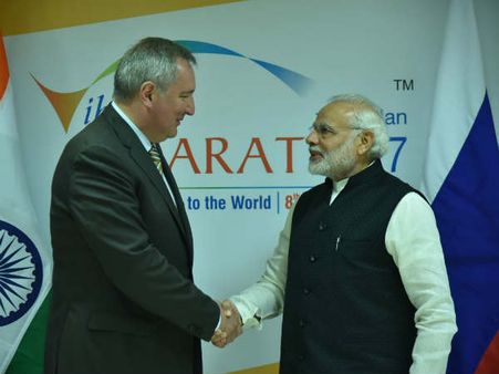 નરેન્દ્ર મોદીએ કરી રશિયાના નાયબ વડાપ્રધાન સાથે બેઠક
