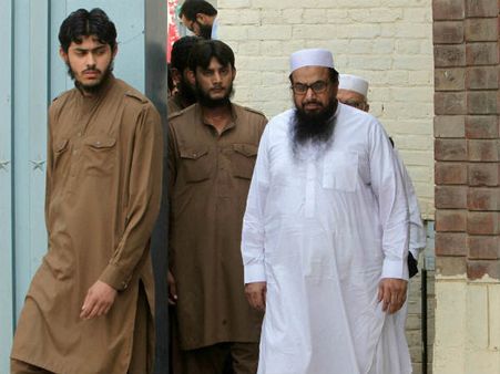 હાફિઝ સઇદ નજરબંધ, પીએમ મોદી અને ટ્રંપને ગણાવ્યા જવાબદાર