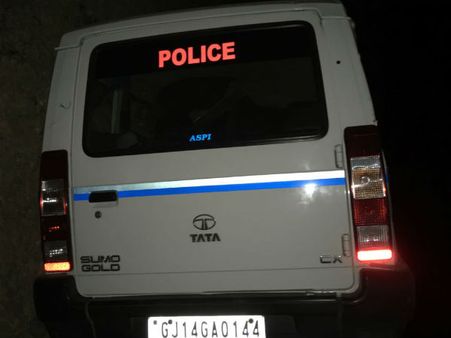 અમરેલીના જેલરની ગાડી સાથે થયો અકસ્માત, 1ની મોત