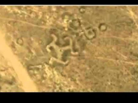 કઝાખસ્તાનમાં સ્વસ્તિક પેટર્ન