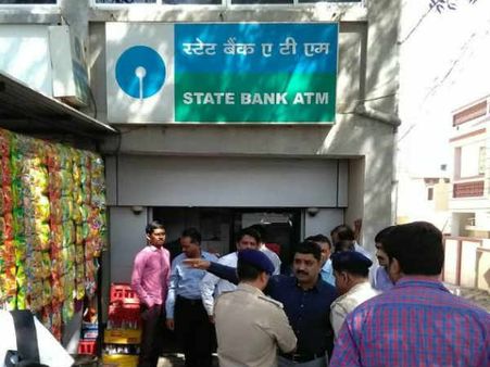 ભાવનગર શહેરમાં SBI બેંકના ATM તૂટ્યા