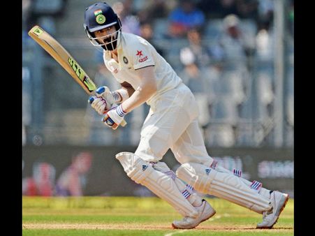 ધર્મશાળા ટેસ્ટઃ ભારતે 6 વિકેટ પર 248 રન ફટકાર્યા