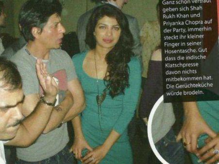 શાહરૂખ અને પ્રિયંકા ચોપરા