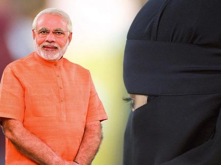 ત્રણ તલાક માટે મુસ્લિમ સમાજે આગળ આવવું જોઇએ: PM