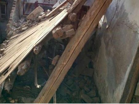 સુરતમાં મકાન ધારાશયીની બીજી ઘટના, એક મહિલાનું મોત