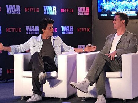 શાહરૂખ-બ્રાડ પીટનો બ્રોમાન્સ