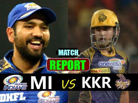 IPL 10: કેકેઆરને 6 વિકેટથી હરાવી ફાઇનલમાં પહોંચી મુંબઇ ઇન્ડિયન્સ