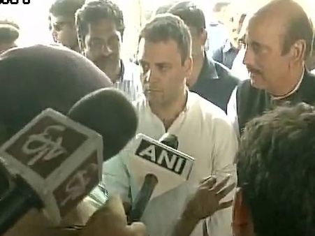 'નો એન્ટ્રી' હોવા છતાં સહારનપુર જઇ પહોંચ્યા રાહુલ ગાંધી