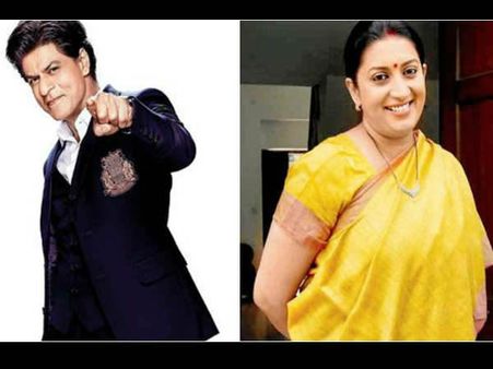 SRK અને સ્મૃતિ ઇરાની વચ્ચેનું આ કનેક્શન તમને ખબર છે?