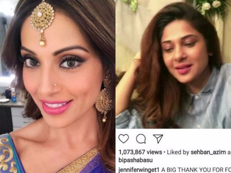 OMG: બિપાશાએ લાઇક કર્યો જેનિફર વિંગેટનો વીડિયો!!