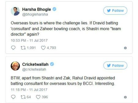 ક્રિકેટ દિગ્ગજોના બોલ