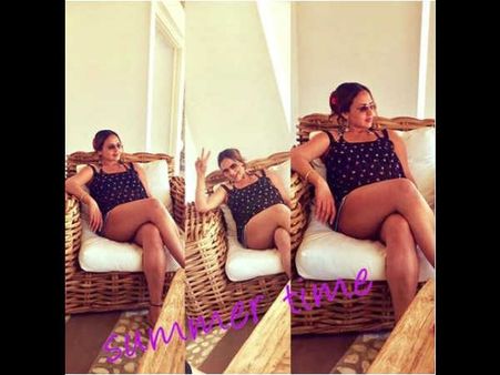 બોલિવૂડથી દૂર રહીને પણ બોલિવૂડ ટ્રેન્ડ ફોલો કરી રહી છે એશા