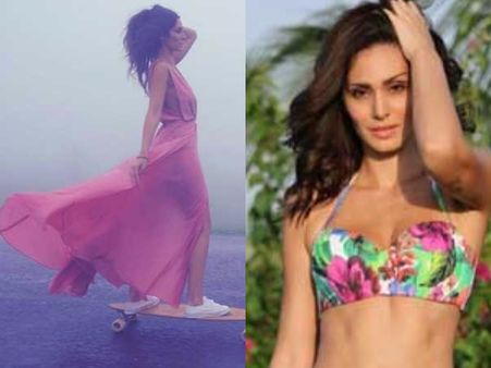 Photos: ફ્લોરલ બિકિનીમાં બ્રૂના લાગી રહી છે સુપરહોટ!