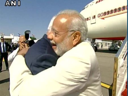 ઇઝરાયેલના PMએ કંઇક આ રીતે કર્યું નરેન્દ્ર મોદીનું સ્વાગત