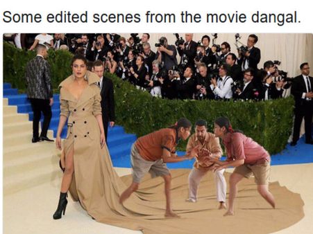 મેટ ગાલાના ડ્રેસ માટે પણ થઇ હતી ટ્રોલ