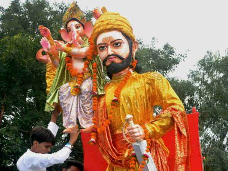 શિવાજી અને ગણેશ