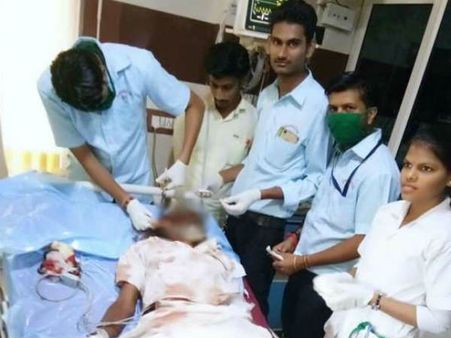 દાંતામાં માદા રીંછે આધેડ વ્યક્તિ પર કર્યો હુમલો