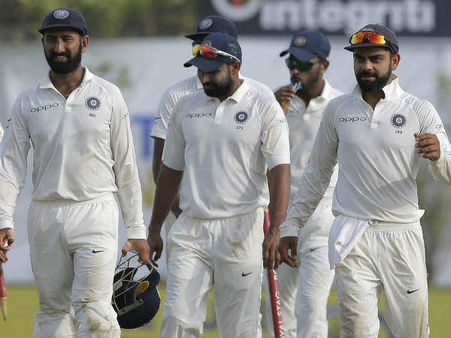 INDvSL: ભારતે શ્રીલંકાને ઇનિંગ તથા 171 રનથી આપી માત