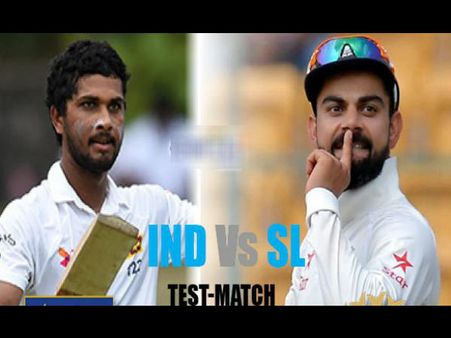 INDvSL: ભારતનો સ્કોર 622/9,સામે શ્રીલંકાની નબળી શરૂઆત