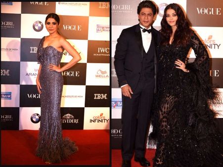 ઇવેન્ટની સ્ટાર હતી અનુષ્કા, લાઇમલાઇટ લઇ ગયા SRK-એશ!