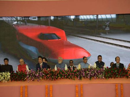 બૂલેટ ટ્રેન યોજના