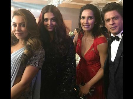 શાહરૂખ, ગૌરી અને ઐશ્વર્યા શાહરૂખ, ગૌરી અને ઐશ્વર્યા