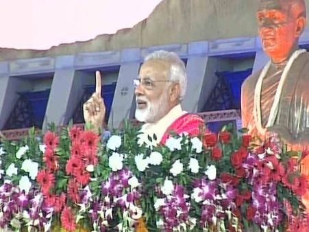 નર્મદાના પાણીથી લખાશે દેશનો સ્વર્ણિમ ઇતિહાસ: PM