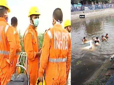 દિલ્હી: ગાઝીપુરમાં કચરાના પહાડ નીચે દબાઇને 2 લોકોનું મૃત્યુ