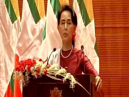 રોહિંગ્યાએ મ્યાનમારમાં હુમલા કરાવ્યા: આંગ સાન સૂ કી