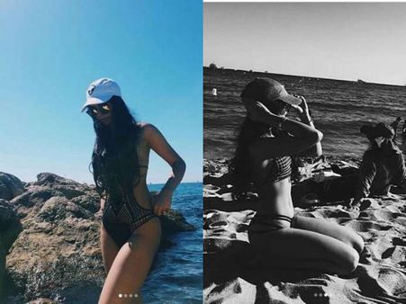 ખુશીનો બિકિની લૂક