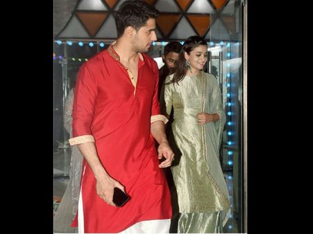 આલિયા ભટ્ટ અને સિદ્ધાર્થ મલ્હોત્રા