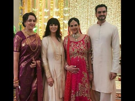 એશાનું baby shower 