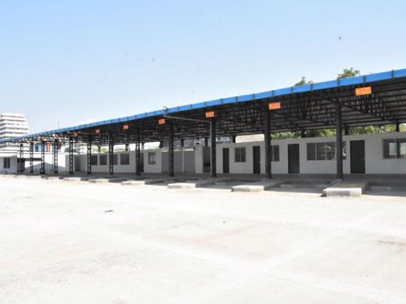 રાજકોટમાં શાસ્ત્રીમેદાનમાં એસ.ટી. બસ સ્ટેન્ડનો પ્રારંભ