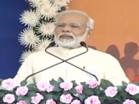 Gujarat Election : પ્રાચીમાં પીએમ નરેન્દ્ર મોદીએ ફેક્યું OBC કાર્ડ