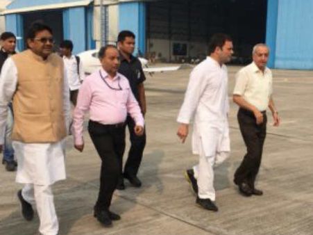 રાયબરેલી પહોંચ્યા રાહુલ ગાંધી, પીડિતો સાથે કરી વાતચીત